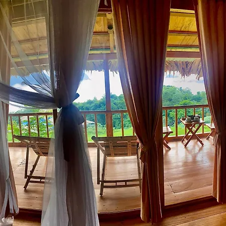 Panoramic Home Huong Ba Thuoc Exterior photo